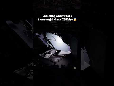 Samsung Announces 25 Edge | Revolutionary Smartphone Reveal