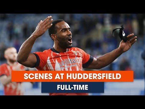 Incredible full-time scenes after the late win at Huddersfield Town! 👏