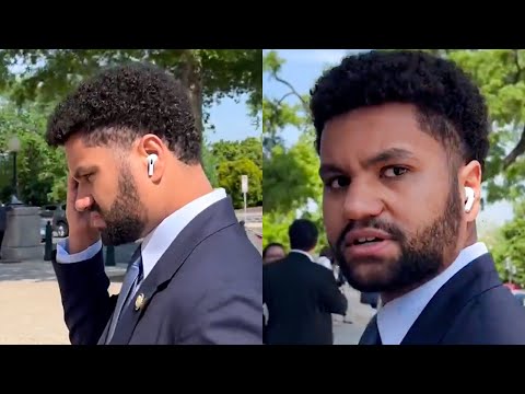 Maxwell Frost RUNS AWAY From Reporter After Being Exposed