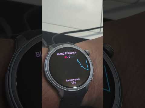 Blood pressure on Amazfit Balance