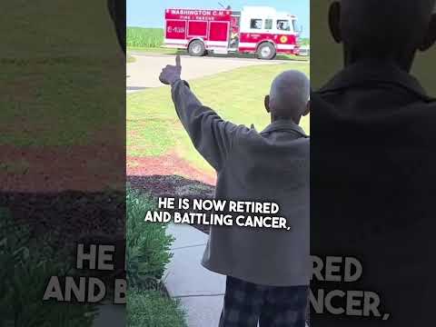 Retired Dad Gets Heartwarming Tribute ❤️