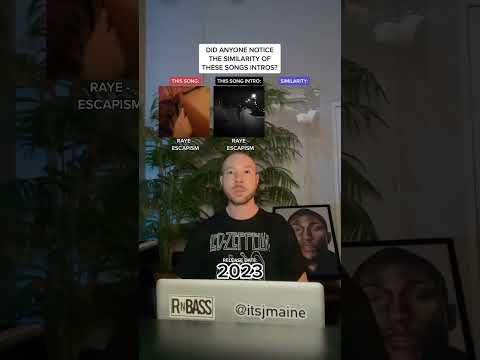 RAYE &amp; 070 Shake “Escapism” Similarity With Missy Elliott #shorts #escapism #raye #similar #spedup