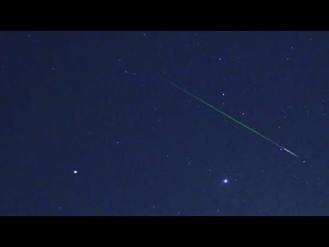 Live View of two Shooting Stars