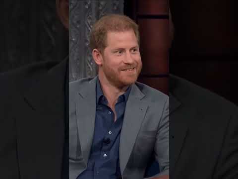 Prince Harry&#039;s Hilarious Take on Binge-Watching &#039;The Crown #shorts