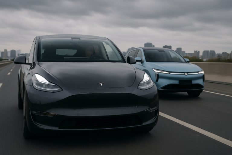 Il Trono di Tesla sotto Assedio: Come le Auto Elettriche Cinesi Stanno Sorpassando il Marchio Iconico nel 2025 