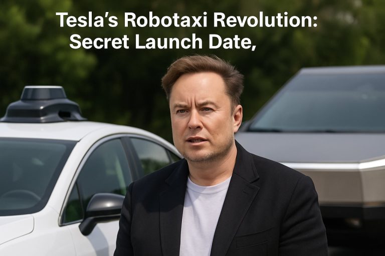 Tesla’s Robotaxi Revolution: Secret Launch Date, Cybertruck Recalls, and Why Elon Musk Is Backpedaling on Politics